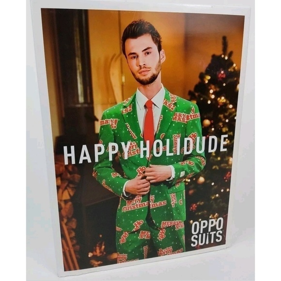 OppoSuits
Happy Holidude Christmas Suit and Tie - Picture 2 of 7